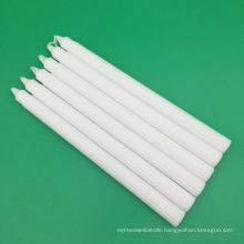 75g Large Fluted White Candle Velas for Home and Church